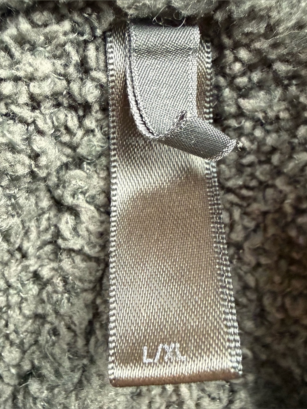 SKIMS Cozy Knit Hooded Lounge Jumpsuit Women Smoke Gray L/XL Cozycore - Picture 5 of 9